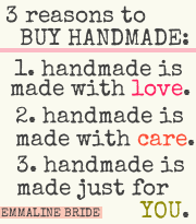why buy handmade?