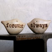 Wedding cake topper ..."forever always"