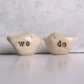 Wedding cake topper ..."we do"