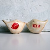 Wedding cake topper ..."kiss me"