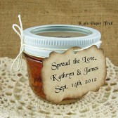 Spread the Love Customized Wedding Favor Tags
