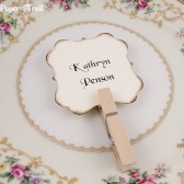 Ivory Personalized Place Cards
