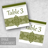 PIL-010 Table Numbers