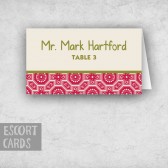 PIL-022 Tented Escort Cards