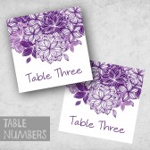 PIL-024 Table Numbers