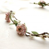 Pink Mauve Floral Crown