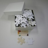 White Wedding Puzzle with 104 Large Sized Pieces