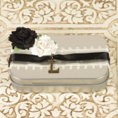 Custom Jewelry Box - Bridesmaid Gift, Ring Bearer Box