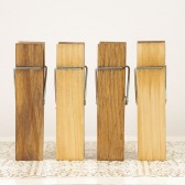 Wood Clothespins - Table Number Holder