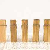 Small Wood Clothespins - Place Card Holder