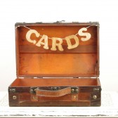 Rustic Card Trunk, Card Box