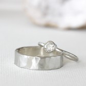 Hand Carved Wedding Set