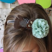 Miss Penelope Feather Headband