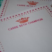 Miss America Notepad