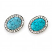 Turquoise Blue Magnetic Shoe Clips