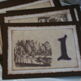 alice in wonderland table numbers