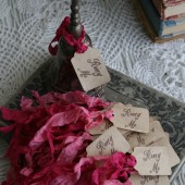 \"ring me\" bell favor tags