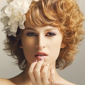 Angel- bridal hair flower