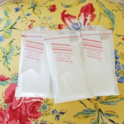 Tissue Packet Favors