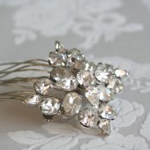 true vintage brooch hair comb
