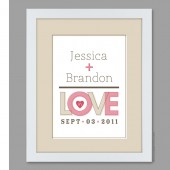 In LOVE Wall Print