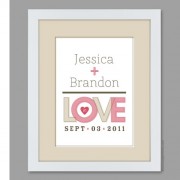 In LOVE Wall Print