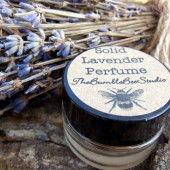 solid lavender perfume