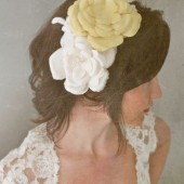 Flora - handmade silk flower headband