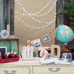 School-Themed Tablescape