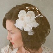 tinker bell - bohemian inspired mixed textured hair fascinator 