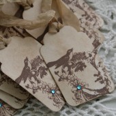 french favor tags