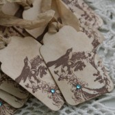 french favor tags