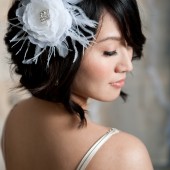 Organza flower by Tessa Kim
