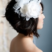 Flower fascinator by Tessa Kim