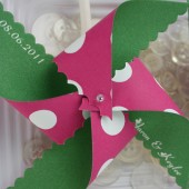 Personalized Pinwheel Favors