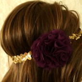 Raspberry Sequin Headband