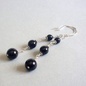 Cosmopolitan Swarovski Pearl and Sterling Silver Earrings
