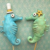 Sea Horse Cake Topper