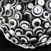 Tuxedo Button Bouquet