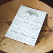 Oak Tree Wedding Invitations