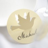 Dove Theme, Place Cards