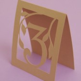 Leafs Theme, Table Numbers