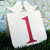 Love Bird Table Numbers