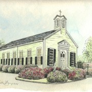 Custom Wedding Venue Drawing