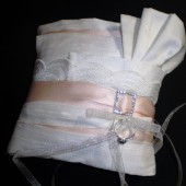 Chantal ring bearer pillow