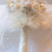 Elegant Creme and white bridal bouquet