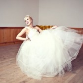 Cotton Tulle Ballgown