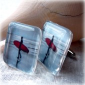 Surfer Cuff Links