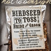 Birdseed Tossing TAGS