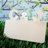 Custom Initial Place cards